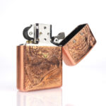 Tiger Design Copper Armor Zippo Çakmak - Görsel 6