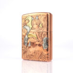 Anime Design Copper Armor Zippo Çakmak - Görsel 2