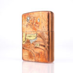 Anime Design Copper Armor Zippo Çakmak - Görsel 2