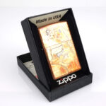 Anime Design Copper Armor Zippo Çakmak - Görsel 8