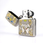 İlluminati Lake Design Armor Zippo Çakmak - Görsel 6