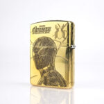 Spider-Man Gold Armor Zippo Çakmak - Görsel 2