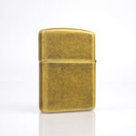 Antique Brass Flame Design Armor Zippo Çakmak - Görsel 4