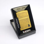 Antique Brass Flame Design Armor Zippo Çakmak - Görsel 8
