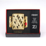 Red Diamond Design Armor Luxury 360° Zippo Çakmak - Görsel 9