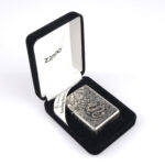 Dragon Sterling Silver (Gümüş) Armor Luxury 360° Zippo Çakmak - Görsel 14