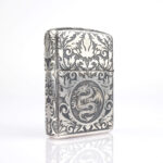 Dragon Sterling Silver (Gümüş) Armor Luxury 360° Zippo Çakmak - Görsel 7