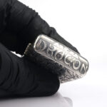 Dragon Sterling Silver (Gümüş) Armor Luxury 360° Zippo Çakmak - Görsel 10