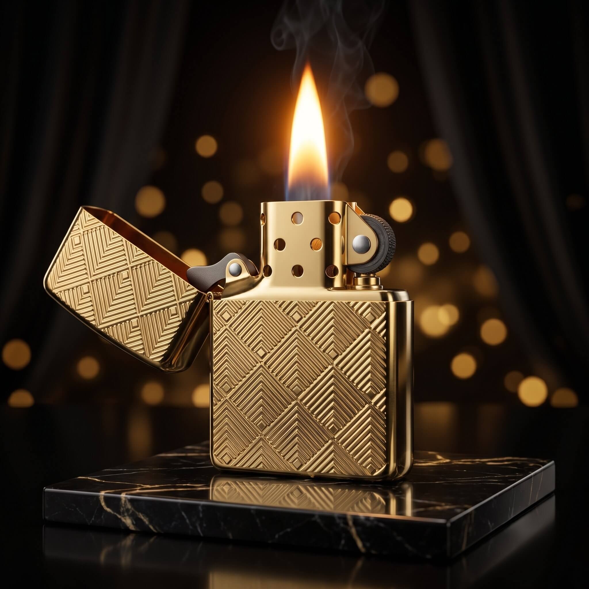 1-ates-premium-armor-zippo-cakmak-zippo-myzippo-zippo-cakmak-ates-premium-zippo-27 Geometric Design Armor Zippo Çakmak - Görsel 1
