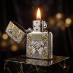 İlluminati Lake Design Armor Zippo Çakmak