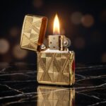 Red Diamond Design Armor Luxury 360° Zippo Çakmak