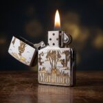 1995 Eski Tarihli Marlboro Zippo Çakmak