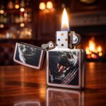 Black Panther Design Classic Zippo Çakmak