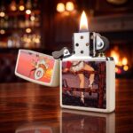 Cowboy Design Classic Zippo Çakmak