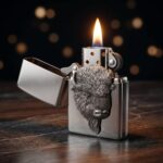 Chief Bizon Plakalı Zippo Çakmak