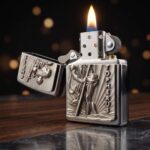 Chris Topherus Plakalı Zippo Çakmak