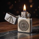 Dart Game Plakalı Zippo Çakmak