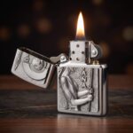 Diana Design Plakalı Zippo Çakmak