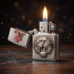 Tiger Plakalı Zippo Çakmak