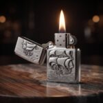 Ship Design Plakalı Zippo Çakmak