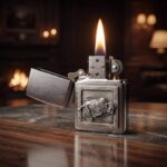 Chief Bizon Plakalı Zippo Çakmak