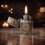 Chief Bizon Plakalı Zippo Çakmak