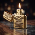 Jim Beam Plakalı Zippo Çakmak