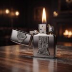 Cigars Design Plakalı Zippo Çakmak