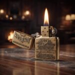 Jim Beam Plakalı Zippo Çakmak