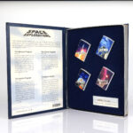 1997 Eski Tarihli Space Design Zippo Çakmak Seti