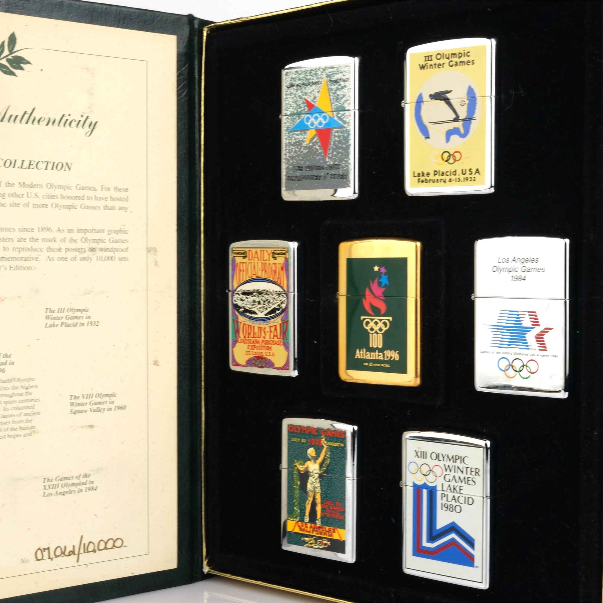 eski-tarihli-model-zippo-vintage-retro-koleksiyonluk-orijinal-benzinli-cakmak-modelleri-ates-premium--22 (37) 1996 Eski Tarihli Olympic Design Zippo Çakmak Seti - Görsel 1