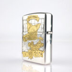 Orijinal Zippo Armor çakmak, Tom and Jerry Design baskılı koleksiyonluk premium Zippo modeli – Ateş Premium.