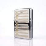 Geometric Squares Design Limited Koleksiyonluk Zippo Çakmak (Kitapçıklı Set) - Görsel 6