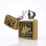 Don Quixote Design Limited Koleksiyonluk Zippo Çakmak (Kitapçıklı Set) - Görsel 4